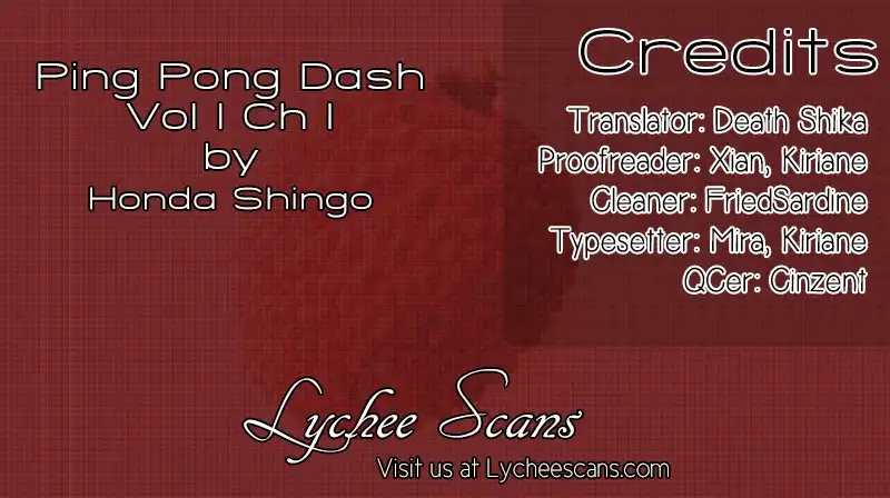 Ping Pong Dash Chapter 1 1